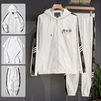 Белый комплект, футболка с коротким рукавом