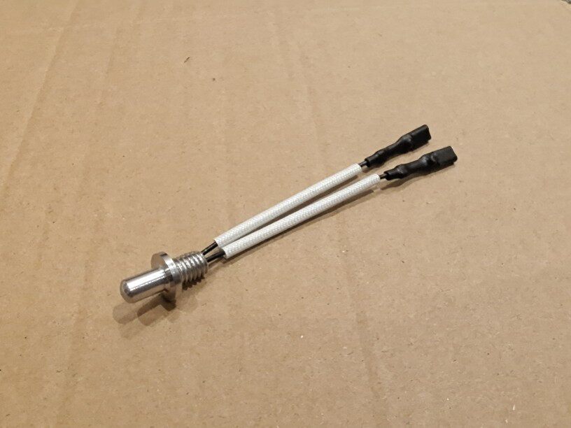 包邮10个电水壶温度传感器 100K 2.8插簧 总长8.5CM