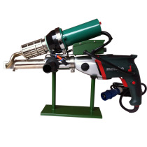 Extrusion-type plastic welding machine HDPE geofilm single track extrusion welding gun PP plate pipe welding rod hot-melt machine