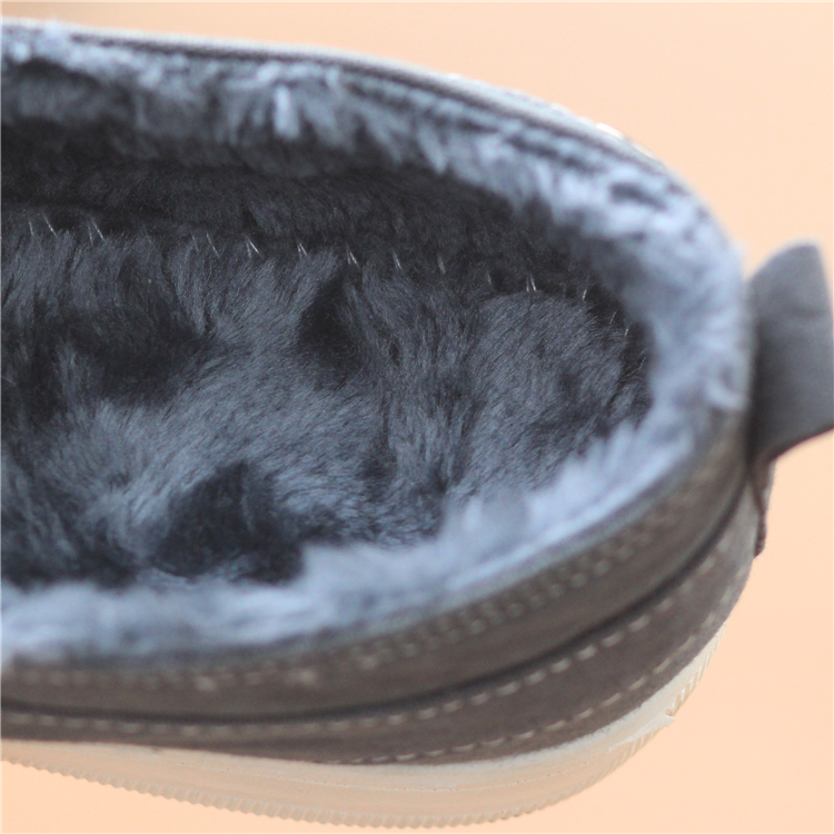 Kéo lại giày nam mùa đông mang giày vải chống trượt Giày nam ấm áp cộng với giày nhung cotton thời trang nhẹ một chân giày lười giày tập gym nam