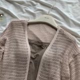 Хаки дизайнерский лонгслив, кардиган, накидка, тонкая куртка, тренд сезона, защита от солнца