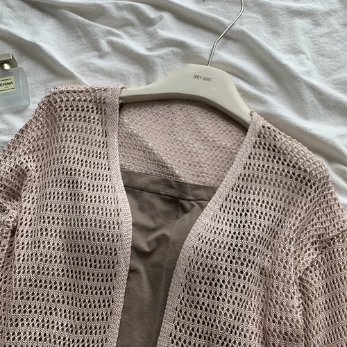 Хаки дизайнерский лонгслив, кардиган, накидка, тонкая куртка, тренд сезона, защита от солнца