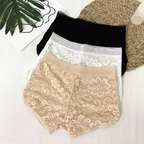 New Korean lace hook flower anti-light safety pants women Summer three-point fashion inside leggings sexy insurance pants