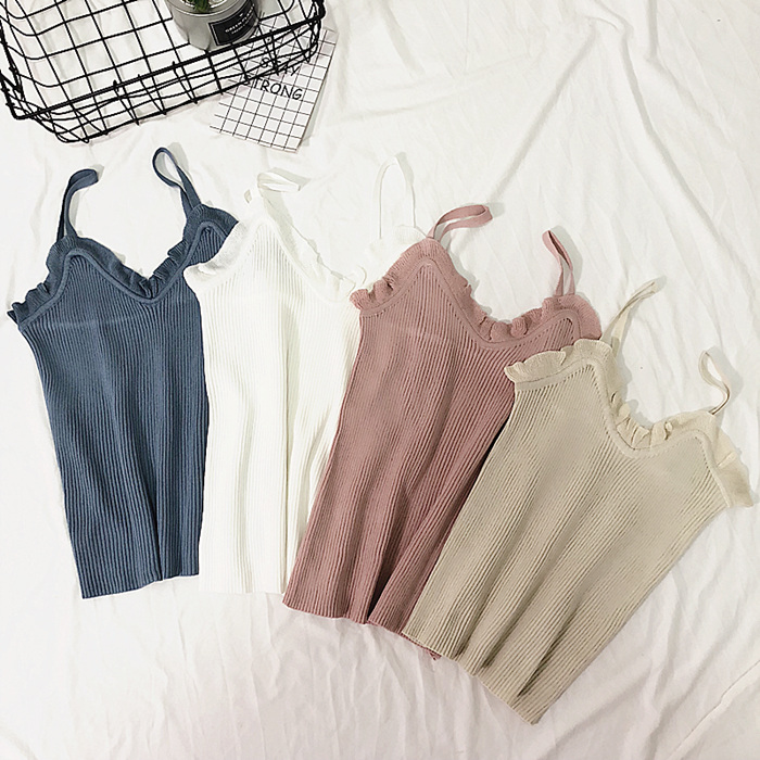 Phiên bản retro Hàn Quốc của phụ nữ mới màu hoang dã gợi cảm V-cổ Slim chạm đáy áo sơ mi màu rắn đan áo kiểu nữ đẹp 2021