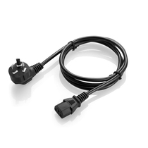 Computer power cord rice cooker with plug three-core 3*0 75 1 5 2 5 meters square three-hole pure copper high power