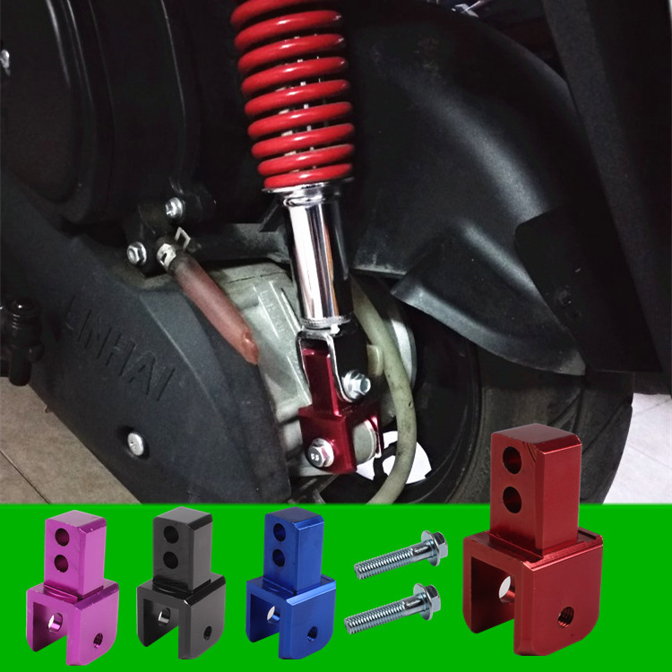 Xe máy cải tiến giảm xóc thiết bị tăng chiều cao giảm xóc xe tay ga 	giảm xóc xe máy màu