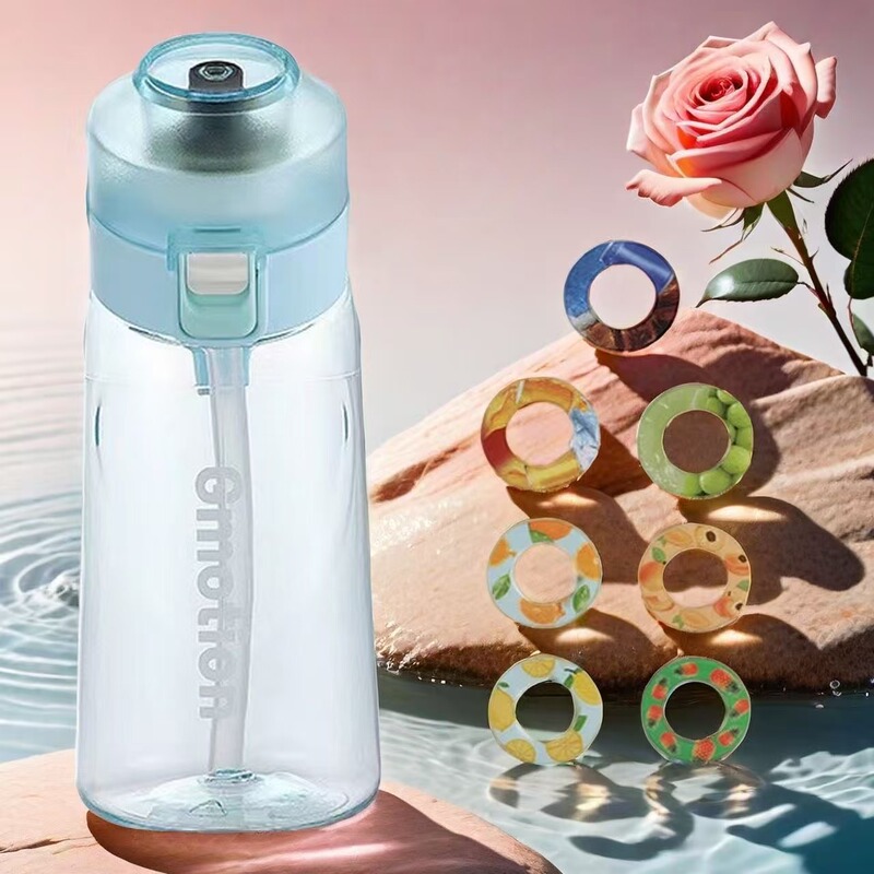 New 0-Sugar, 0-Calorie Fun Cup 500ml Fashionable Outdoor Drinking Gadget with Fruity Flavor Pods New 0-Sugar, 0-Calorie Fun Cup 500ml Fashionable Outdoor Drinking Gadget with Fruity Flavor Pods