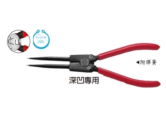 Taiwan imported original F-220B FUJIYA extended spring pliers (SS for straight shaft)