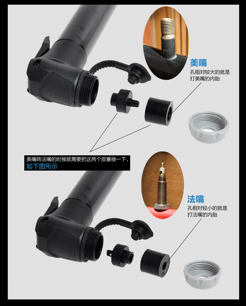 Pompe à vélo GIANT - Ref 2391925 Image 14