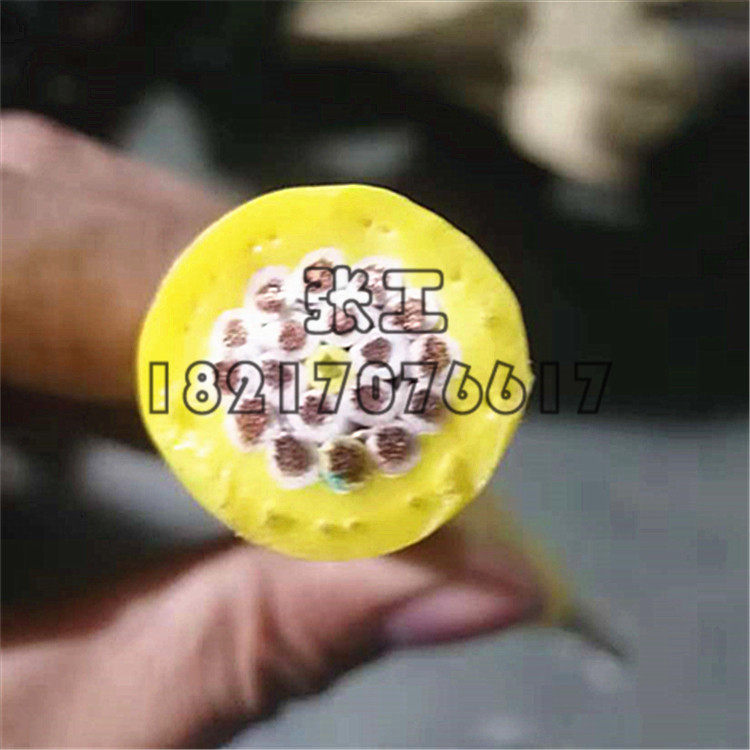 PUR polyurethane drum cable RVV-NBRG12 24 30 30 48 48 core steel wire tensile abrasion resistant control line