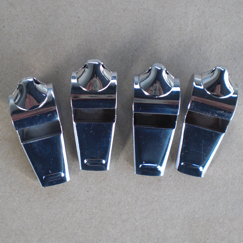 Thickened 6-shaped iron whistle environmental protection children's referee traffic lifting command outdoor survival metal whistle