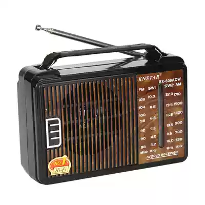 Out of France desktop portable radio full-wave FM medium-wave short-wave old-fashioned radio broadcast plug-in
