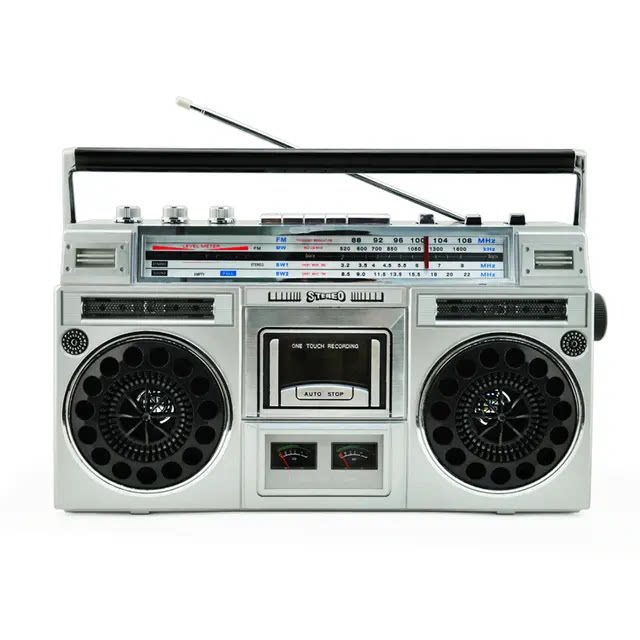Retro Nostalgic Stereo Dual Track Recorder Cassette Recorder Card With Tape Drive Seniors Radio Bluetooth Card-Taobao