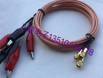 L5 10-32 M5 TURN CLIP WIRE M5 TURN RED BLACK CROCODILE CLIP ACCELERATION SENSOR LOW NOISE DEVICE TEST LINE