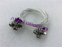 Radio frequency signal wire Informing tooth F male head F male head connecting line RG316F-JJ signal wire inner screw inner needle