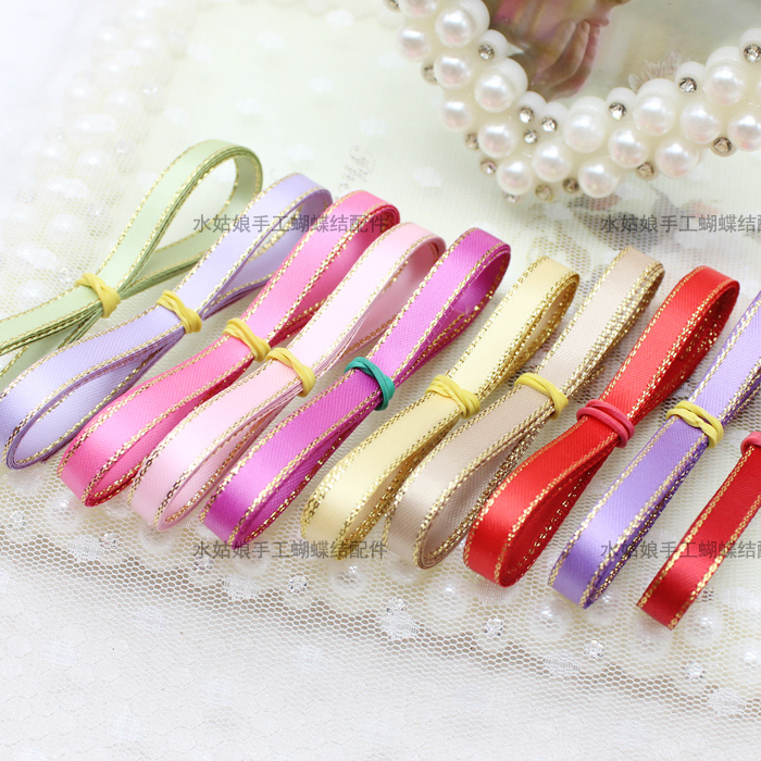 6 mm wide ribbon Phnom Penh Ribbon with Handmade diy bar and drag material ribbon