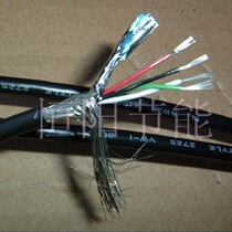 Imported 4-core shielded wire 0 1 square tinned signal line Gimbal control line USB double shielded 28AWG soft