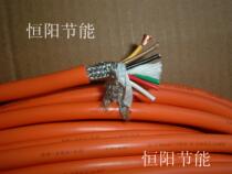 8 5 imported 6-core 0 75 square shielded wire manipulator drag chain motor control wire resistant to bending highly flexible and soft