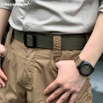 Love Merson New Pint Rock Python Tactical Commute Leisure Belt Alloy Buckle Nylon Girdle Army Fans For Training On Duty