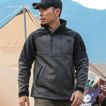 Love Merson Giant Rhinoceros Soft Shell Grip Suede Manhood Jacket Head Jacket Warm And Breathable Functional Tactical Necropolis Casual Clothing Autumn Winter Leisure