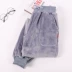 Mùa đông flannel đồ ngủ nam và nữ quần lỏng dày ấm đôi vợ chồng san hô lông cừu chân nhà quần tây nữ đẹp Quần tây