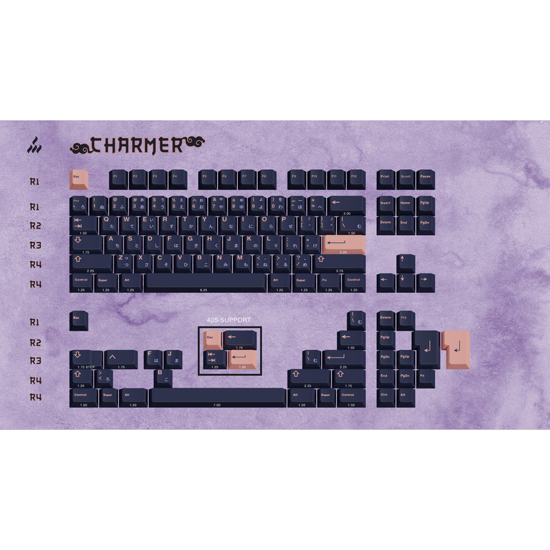 Gmk Cyl Kitsune Two-Color Abs Keycaps Gmk Cyl Kitsune Two-Color Abs Keycaps