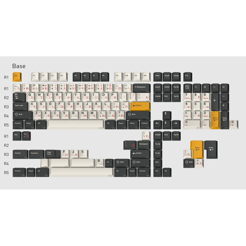 Gmk Cyl Matsu Mazu Two-Color Abs Keycaps Gmk Cyl Matsu Mazu Two-Color Abs Keycaps