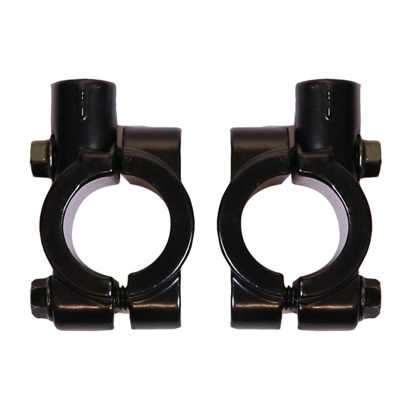 Haoxun electric vehicle canopy umbrella accessories rear mirror support frame black connecting tube roof rod double ear rod