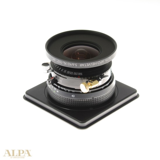 Schneider ALPA Apo-Helvetar 5 6 43 mm Alpa lens 43 5 6 Alpa 43