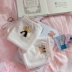 2 gói dễ thương cô gái mềm mại Nhật Bản cotton art nhỏ cô gái hoạt hình tươi mát in hình tam giác bạn gái quần lót cạp thấp - Tam giác Tam giác