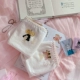 2 gói dễ thương cô gái mềm mại Nhật Bản cotton art nhỏ cô gái hoạt hình tươi mát in hình tam giác bạn gái quần lót cạp thấp - Tam giác