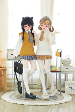 Одежда для кукол BJD (菜包猪肉铺)bjd4分熊妹兔豆豆大力力 莉莉斯娃衣套