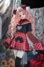 Одежда для кукол BJD （菜包猪肉铺）bjd3分娃衣 套装