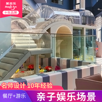 Parent-child restaurant amusement facilities childrens theme restaurant design parent-child Park simulation kitchen parent-child restaurant equipment
