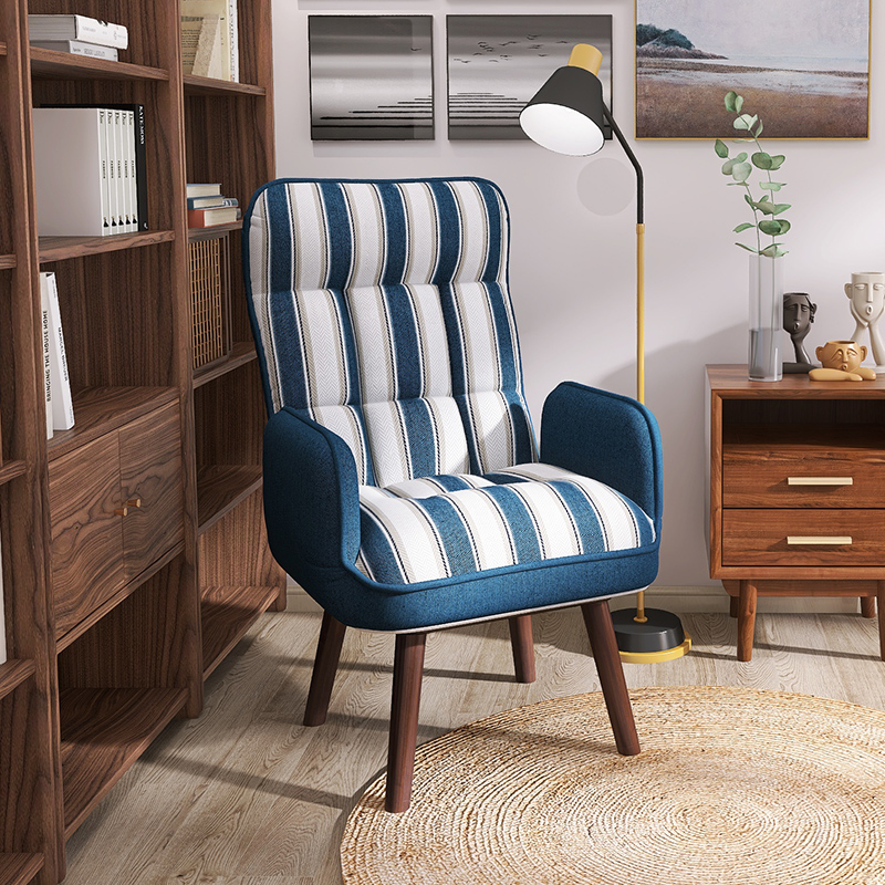 Rishda Computer Chair Home Comfort Long Sitting Office Chair Single Sofa Chair Swivel Computer Chair Leaning Back Chair