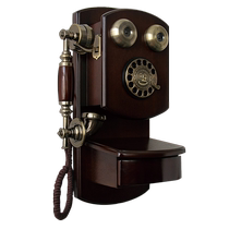 Creative and fashionable European antique telephone retro home wireless plug-in card old-fashioned living room antique fixed wall-mounted machine