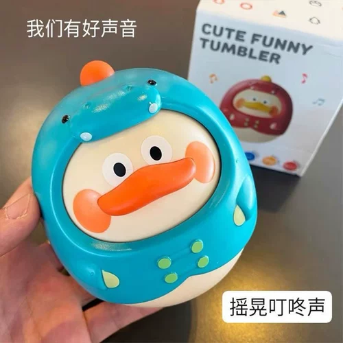 Неваляшка, игрушка, можно грызть, 3-6-12 мес., 1 лет, раннее развитие