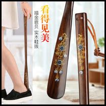 Shoehorn shoe lifter Japanese long shoehorn long handle long ultra-long creative long handle household shoe wearing board shoe steak