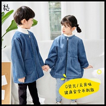  Big childrens blouse 12-15 years old 150 girls  blouse can be worn outside in winter 2020 winter mid-length princess