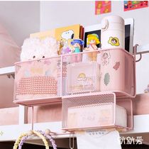 Basket storage basket dormitory bed side storage hanging basket dormitory basket