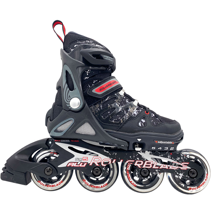 Imported rollerblade SPITFIRE ALU children's adjustable skates RB skate suit for teenagers