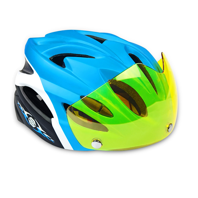 Slip-inspired professional speed skating safety helmet wheel slide-in-ice balance car riding protection hat with goggle breathable safety helmet