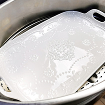 Magimix cooking machine special large stainless steel steamer steamed vegetables steamed fish binaural carved plate bone China