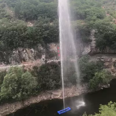 Scenic area shouting fountain equipment farm sound control music flowing water spring nozzle manufacturer customized 18 m shouting spring Horn