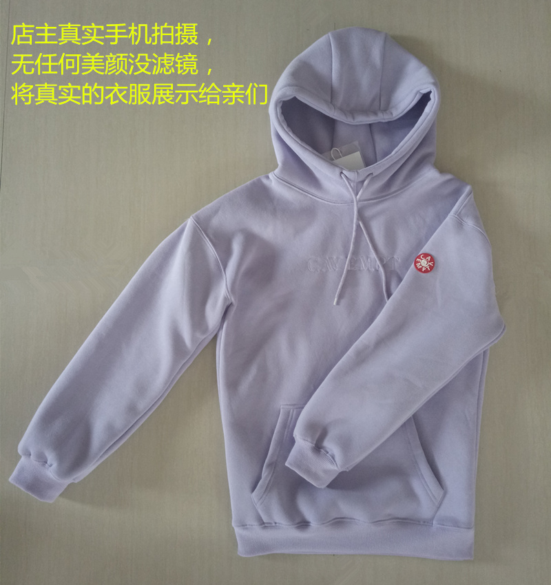 IU Li Zhien Sân Bay với các đoạn của tinh khiết bông tím trùm đầu đầu túi chữ thêu dài tay lỏng áo len phụ nữ áo khoác len cardigan nữ