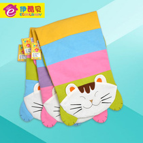 Ikube children cartoon pillowcase cute extended thick baby pillowcase for change cotton removable pillow case