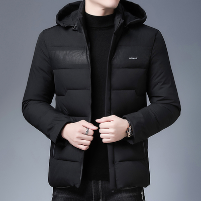 路之谐冬季中青年男士棉服外套大码棉衣