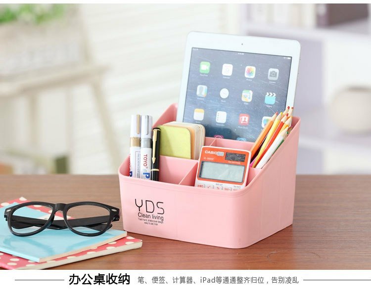 tivi samsung màn hình cong Điều khiển từ xa hộp lưu trữ phòng khách bàn cà phê đồ lặt vặt điện thoại di động hộp đơn giản TV điều khiển từ xa hộp lưu trữ - TV tivi siêu mỏng