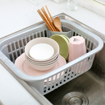 Alice kitchen supplies plastic belt cover drain basket baby bottle drying dust-proof silver ion antibacterial environmental protection