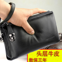 Vigna Kangaroo Handbag Men's Leather Large Capacity Handbag Business Casual Handbag Top Leather Men's Bag